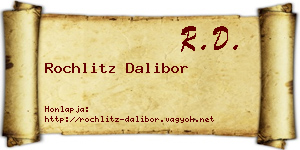 Rochlitz Dalibor névjegykártya
